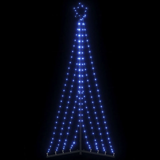 Светодиодная елка, 339 LED, синяя, 187 см