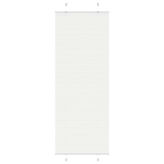 плиссированная штора белая 80x200 см ширина ткани 79,4 см