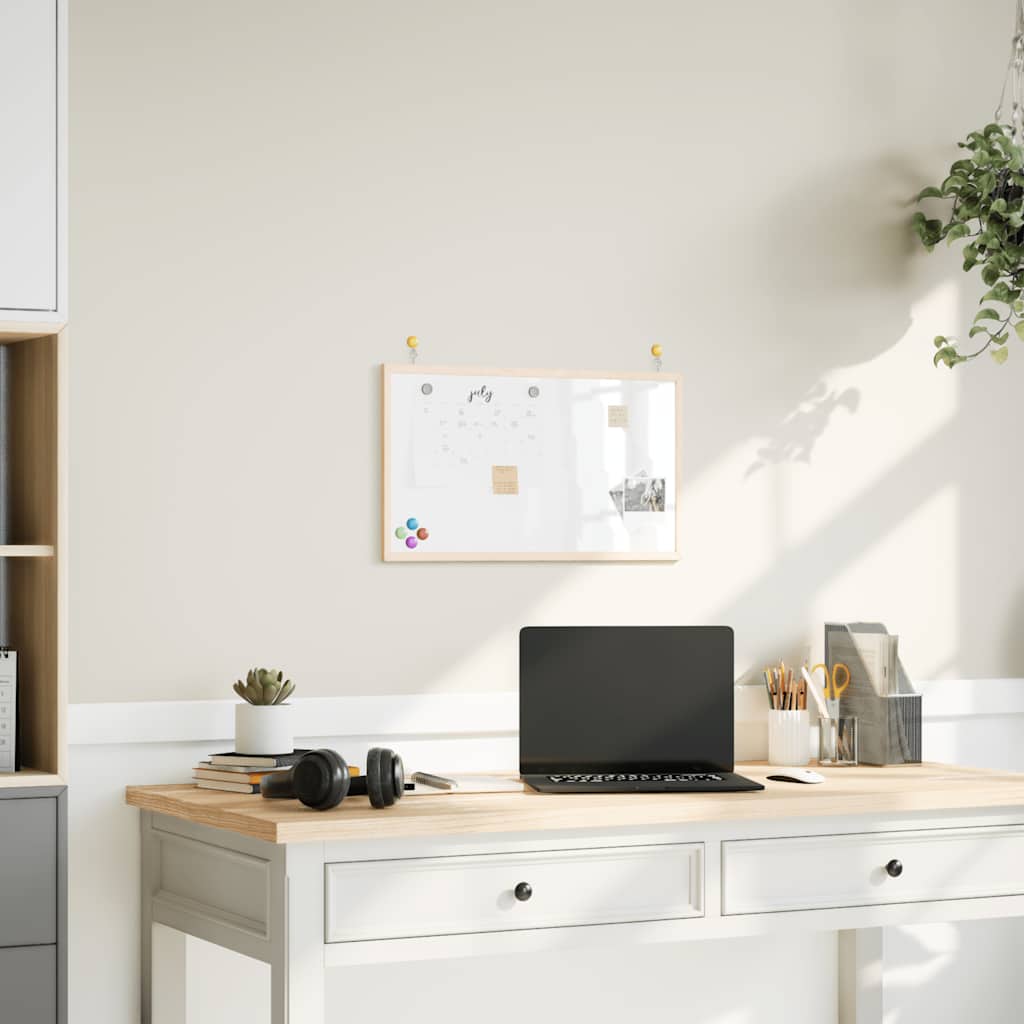 магнитная доска с рамой из массива сосны, 60x40 см