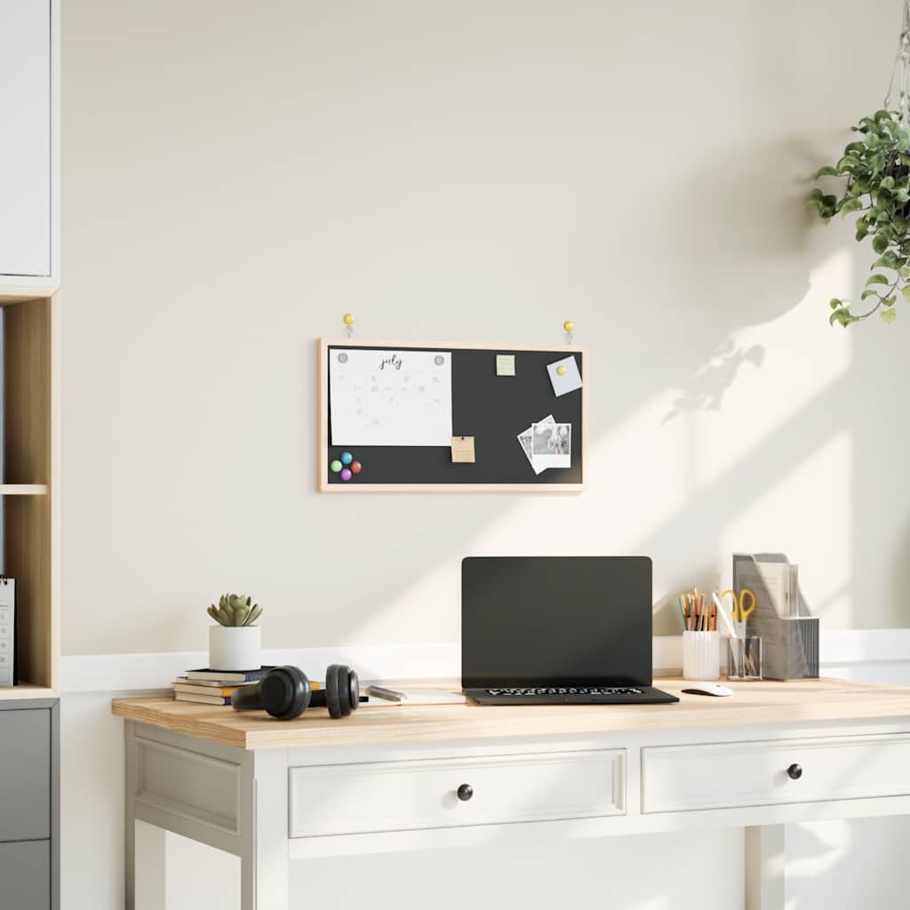 Must kriiditahvel puidust raamiga