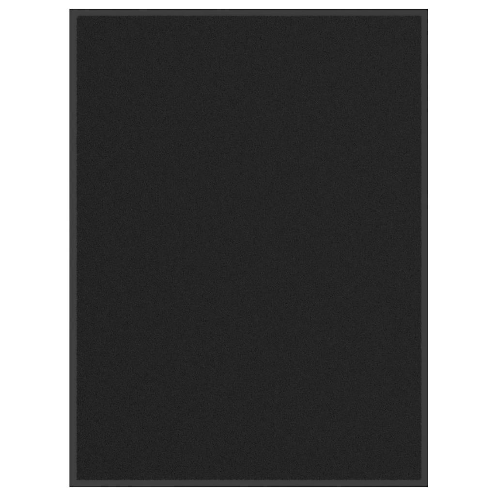 uksematt, must, 80x120 cm