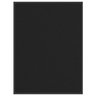 Дверной коврик, черный, 80x120 см