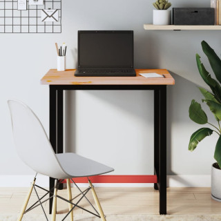 рабочий стол, 80 x 55 x 81,5 см, бук и металл