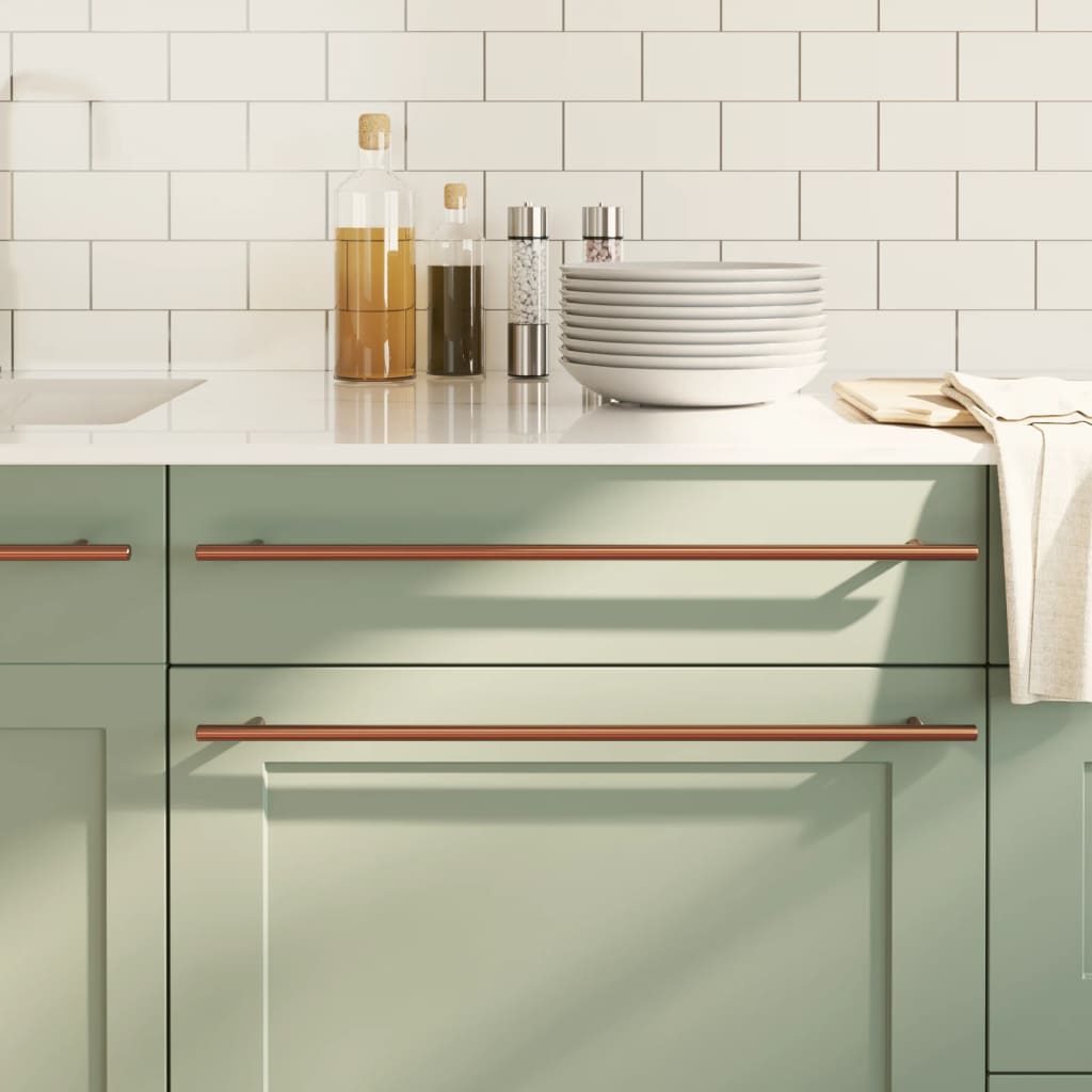 kapi käepidemed 20 tk, pronks, 480 mm, roostevaba teras