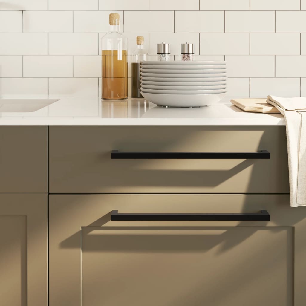 kapi käepidemed 20 tk, must, 320 mm, roostevaba teras