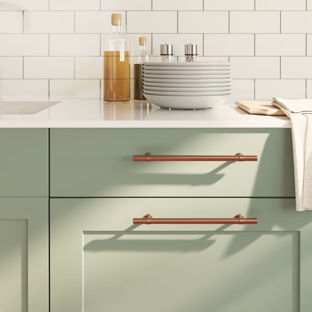 kapi käepidemed 20 tk, pronks, 192 mm, roostevaba teras