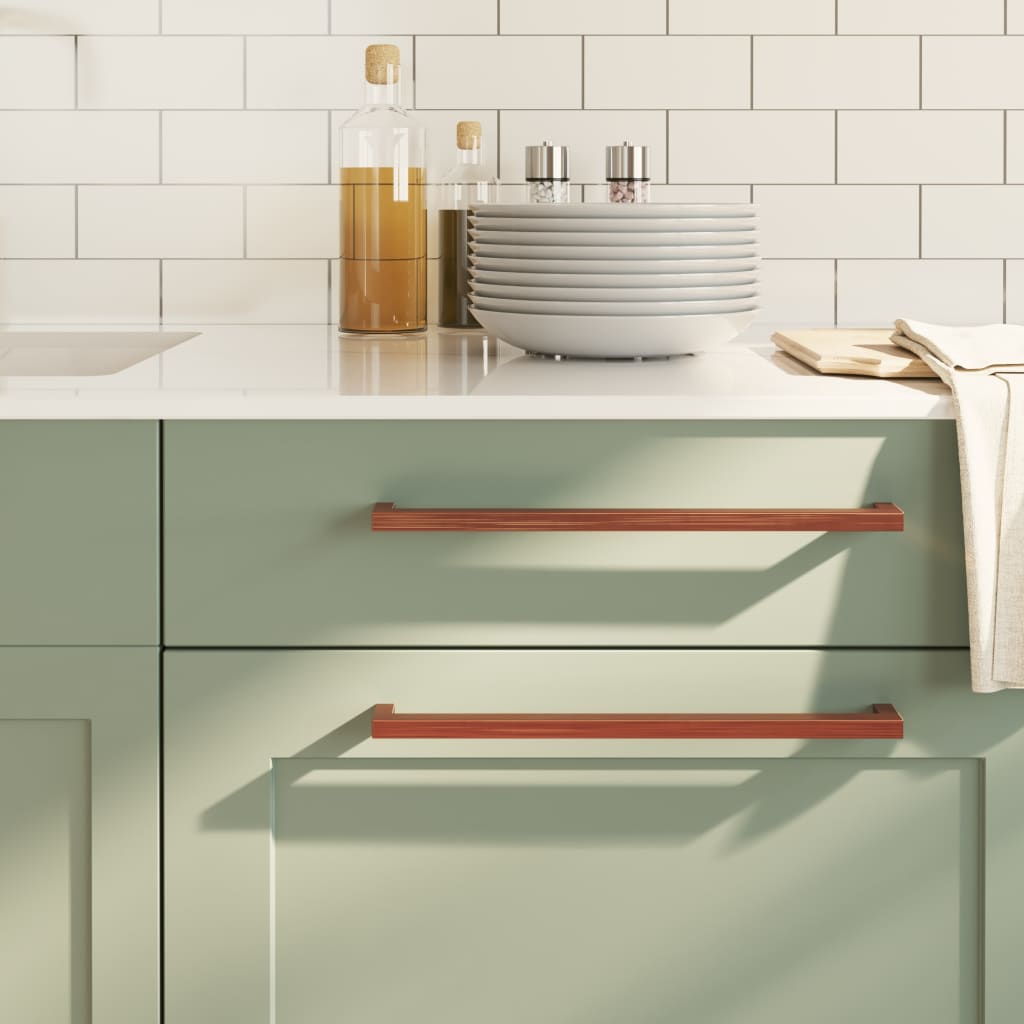 kapi käepidemed 10 tk, pronks, 320 mm, roostevaba teras