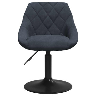 Обеденный стул, темно-серый, бархат