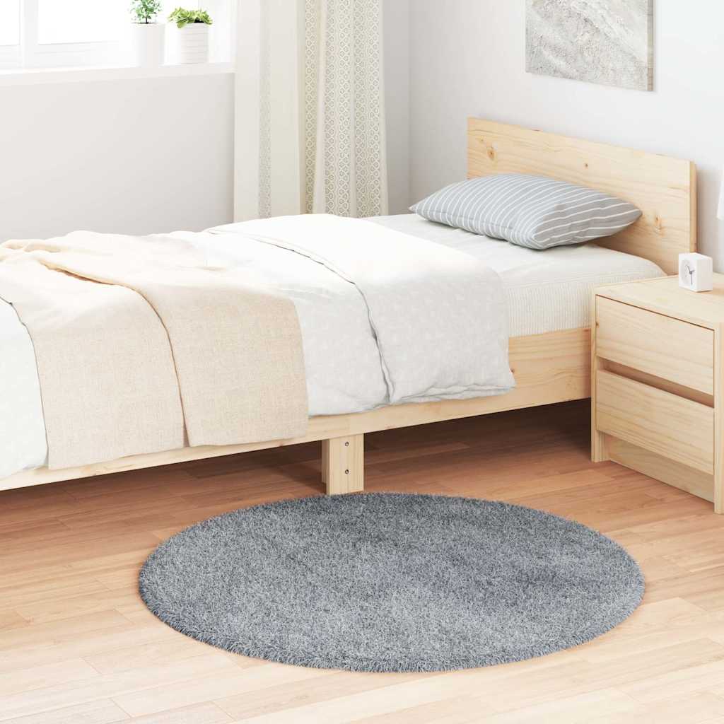 Ковер Shaggy с высоким ворсом, NAVARRA, светло-серый, 100x100 см