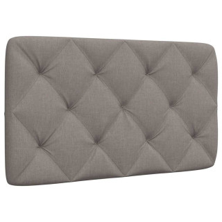 подушка изголовья, коричневато-серая, 90 см, ткань