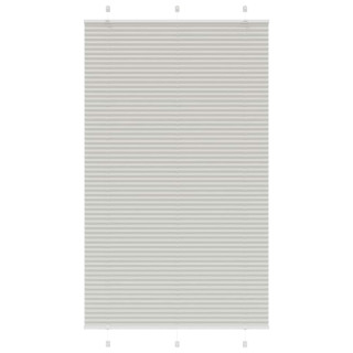 plisseeritud ruloo helehall 115x200 cm kanga laius 114,4 cm