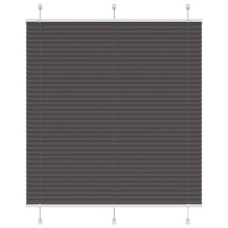 plisseeritud ruloo must 115x150 cm kanga laius 114,4 cm